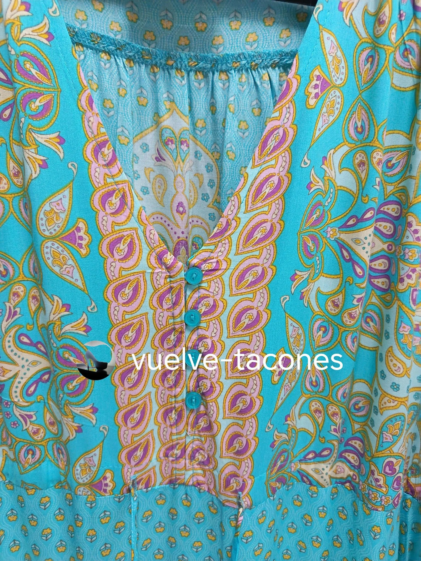 Vestido color turquesa ♡  JAASE *  talla M – photo 8